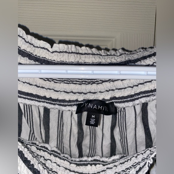 4/$20 Dynamite Cropped Shirt - Picture 2 of 4